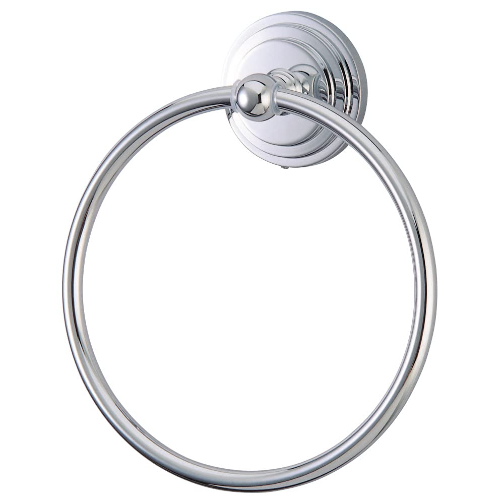 Kingston Brass BA2714C Milano Towel Ring  Polished Chrome