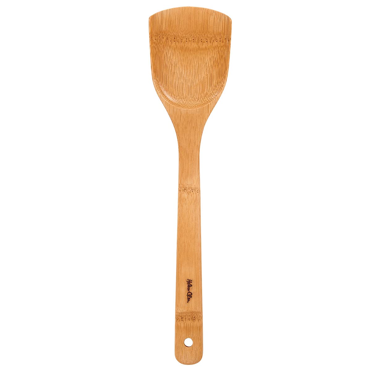 Helen'S Asian Kitchen Natural Bamboo Stir Fry Spatula And Wok Tool, 13.5-Inch