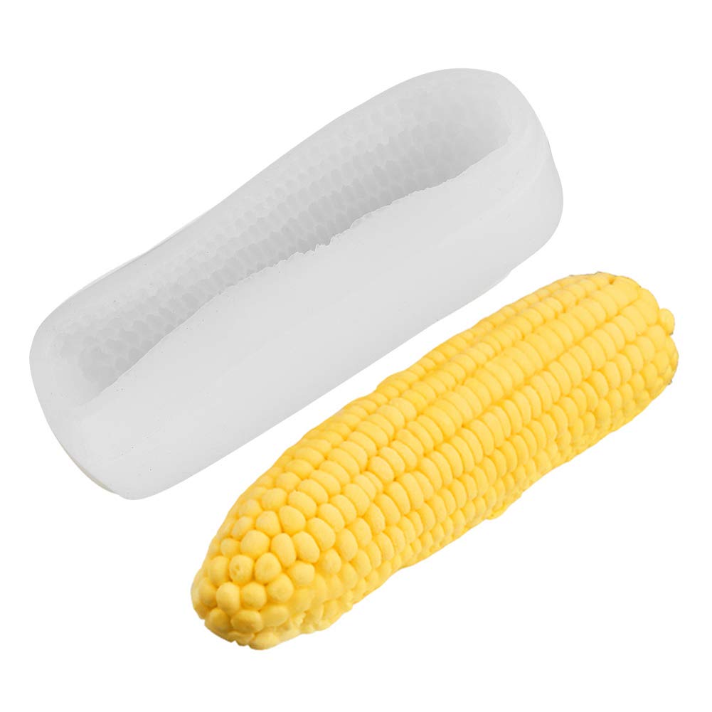 3D Corn Silicone Mold, Baking Molds Dessert Molds Silicone Mold Mousse Cake, Pastry, Chocolate, Soap