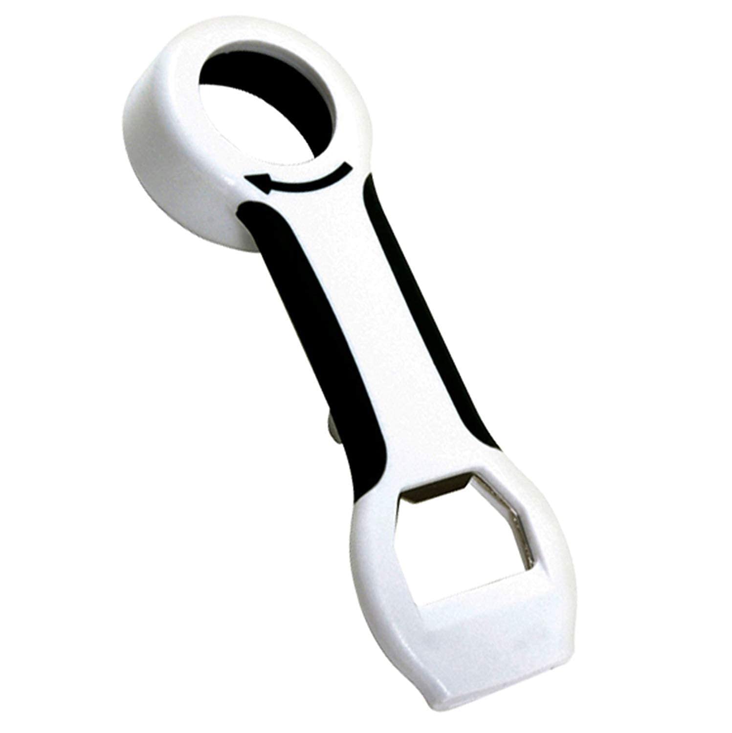 4-In-1 Grip Bottle Opener - Easily Opens Twist Caps, Bottle Caps, Canning Lids And Can Tabs! (1)