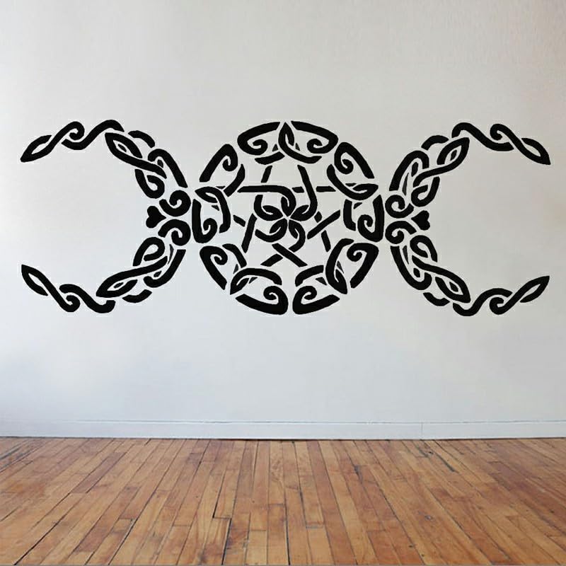 GADGETS WRAP Wall Decal Vinyl Sticker Triple Goddess for Office Home Wall Decoration
