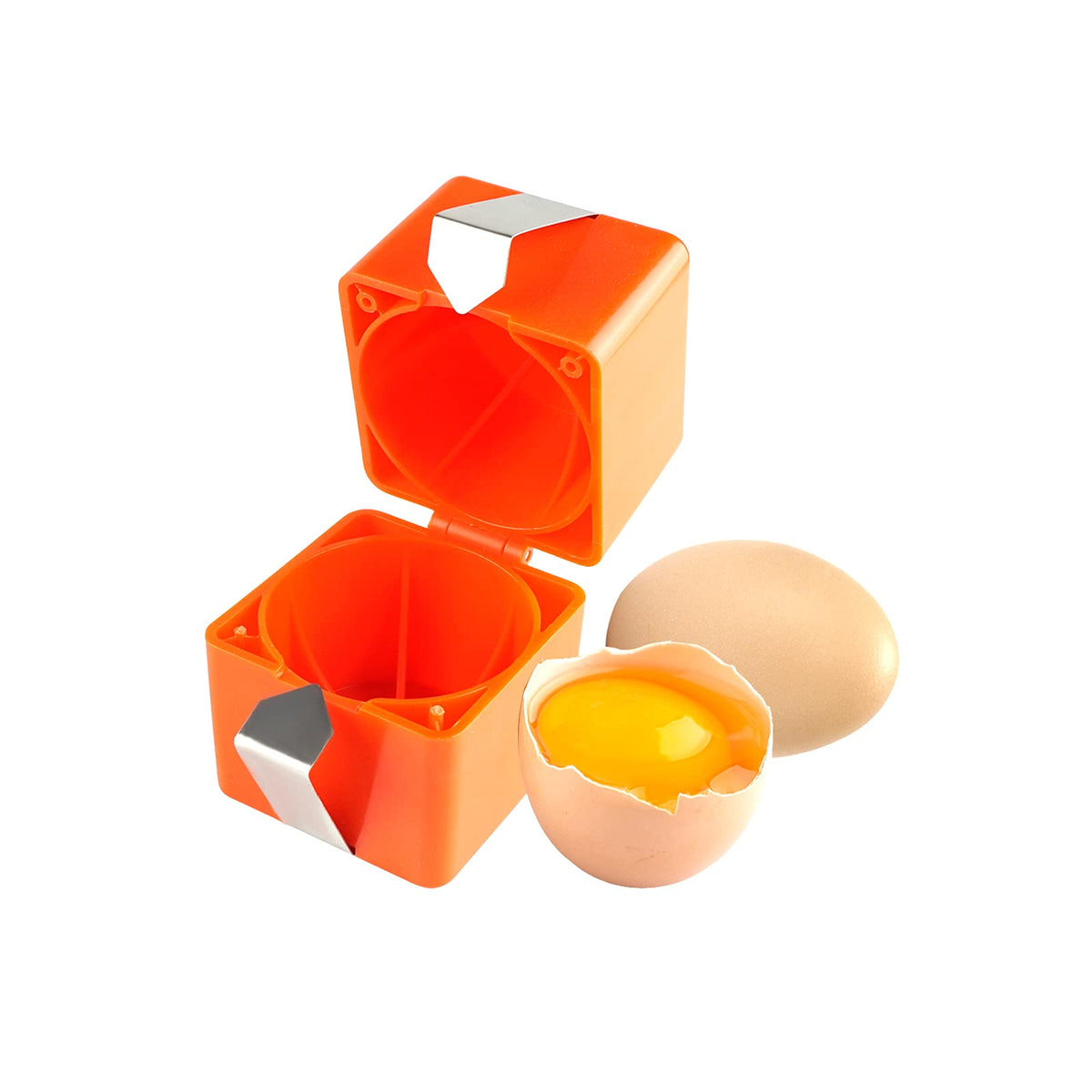 Abs Egg Cracker For Raw Eggs Breaker Egg Shell Cutter And Stainless Steel Egg Strainer Egg Yolk White Separator (1)
