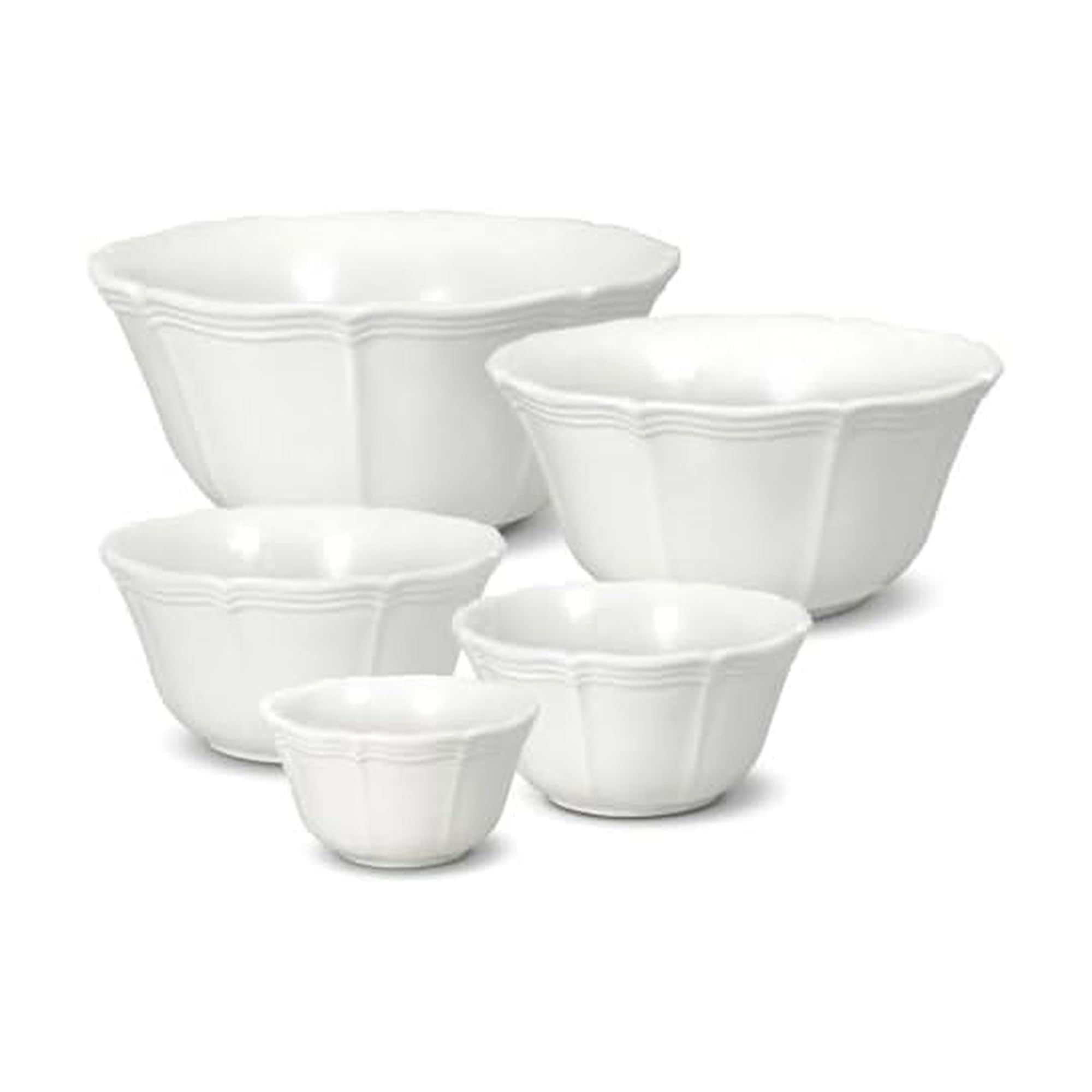 Mikasa French Countryside Stackable Bowls, Set of 5