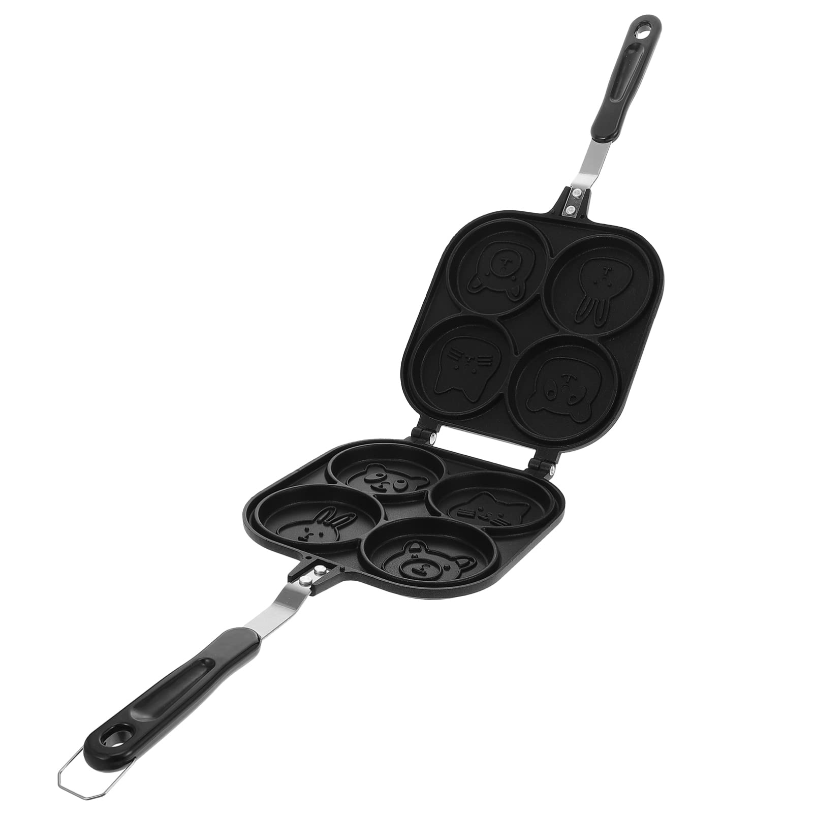 Egg Frying Pan Double Sided Pancake Pan With Cartoon Animal Pattern Flapjack Breakfast Maker Egg Burger Omelette Nonstick Pan Ki