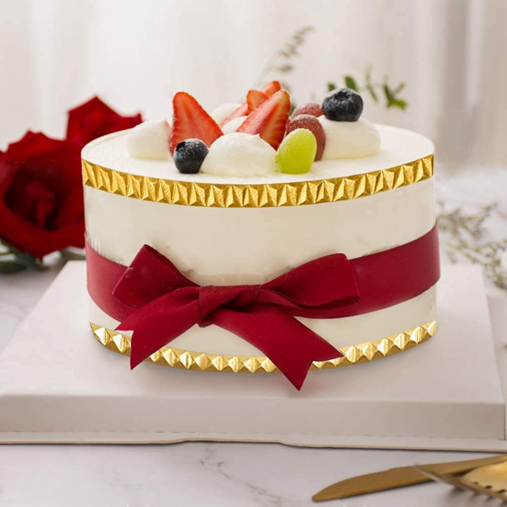 Cestony Cake Border Decoration Silicone Molds Flower Lace Grid Texture Embossing Mat Band Silicone Imprint Mold For Diy Cake Fon