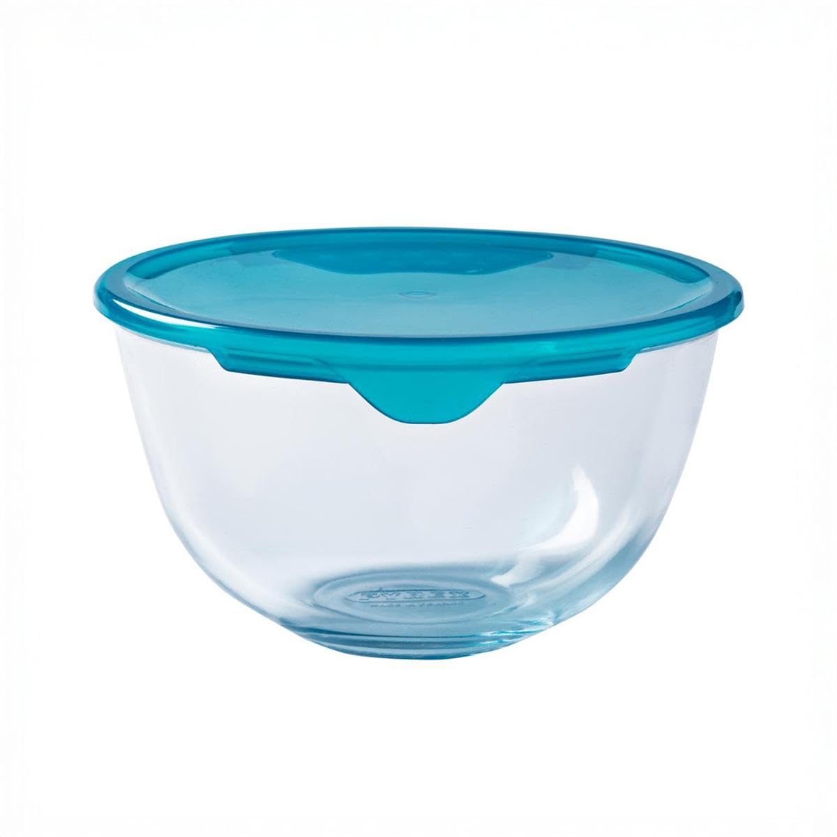 Pyrex - 2L Bowl with Lid from Borosilicate Glass Stain Resistant