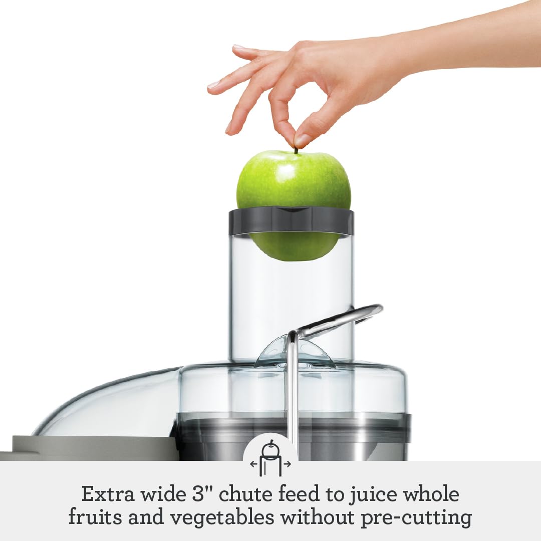 Breville 800Jexl Juice Fountain Elite, Brushed Stainless Steel