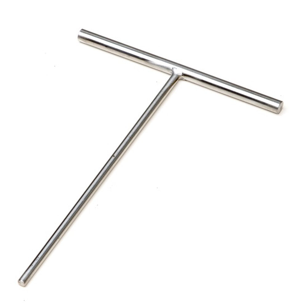 Echaprey Professional T Shape Stainless Steel Crepe Maker Batter Spreader To Fit Large Crepe Pan Maker (B)