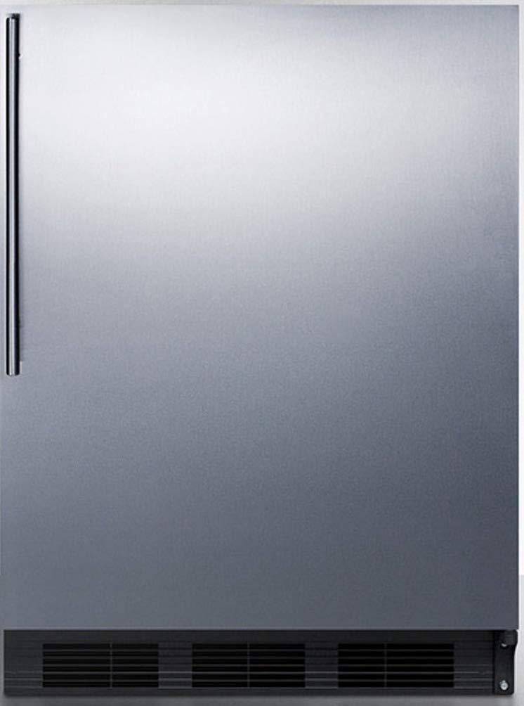 Summit Appliance Ff7Bksshv Commercially Listed Freestanding All-Refrigerator For General Purpose Use With Automatic Defrost, Sta