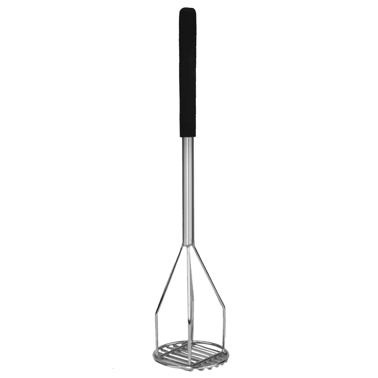Thunder Group Potato Masher, 18-Inch, Chrome Plated