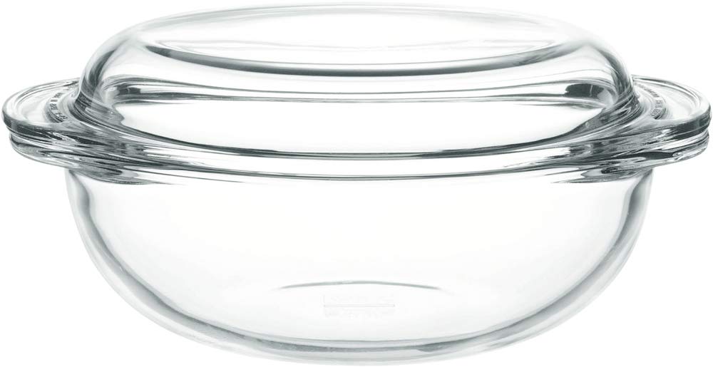 Iwaki B683 Heat Resistant Glass Gratin Dish, Casserole 9.4 x 7.9 x 3.9 inches (24 x 20 x 10 cm), 0.4 gal (1.5 L)