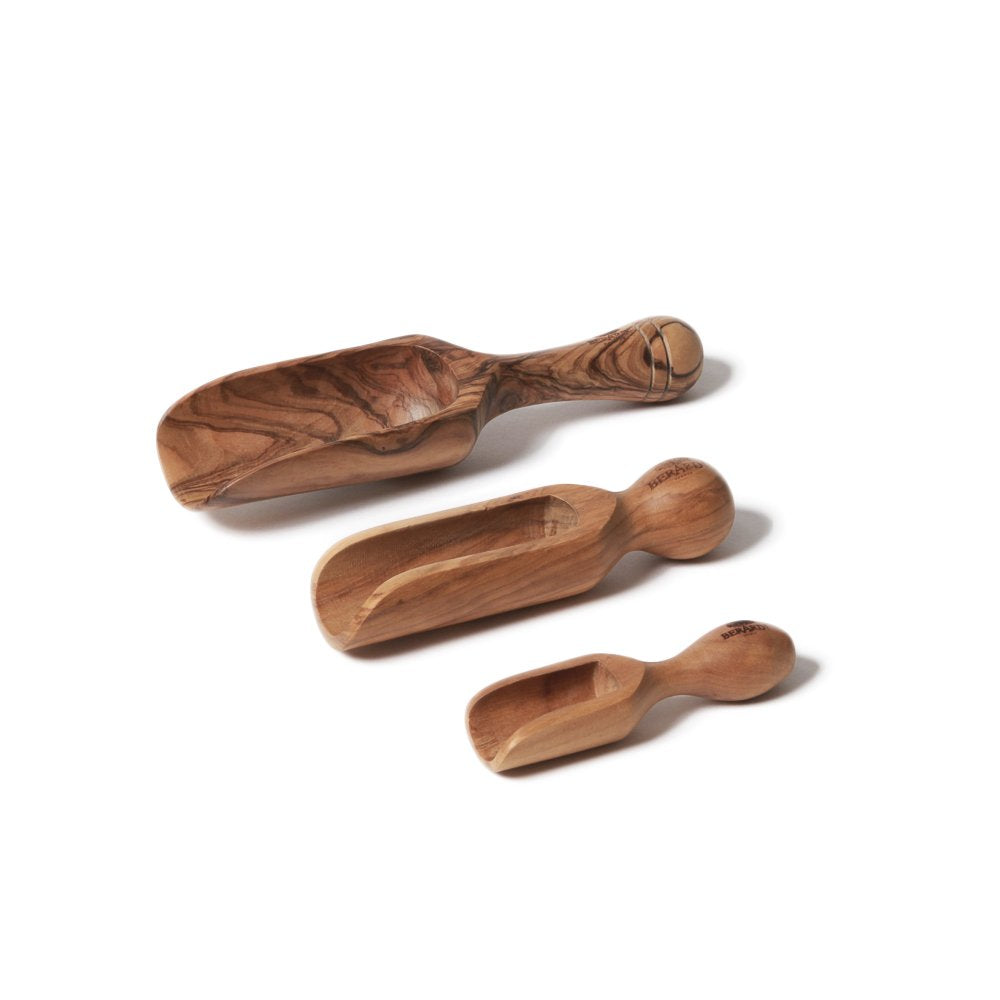 Berard Olive Wood Scoop, Beige, 32 X 22 X 22 Cm