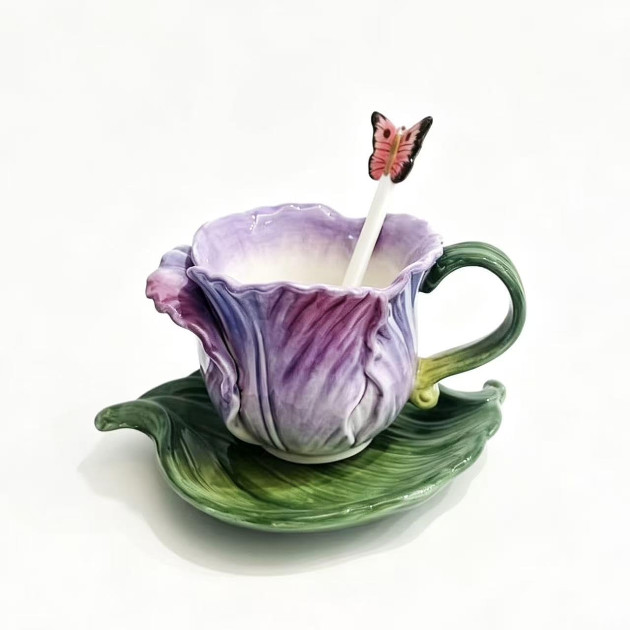 Minigift Ceramic Tea Cup and Saucer Set