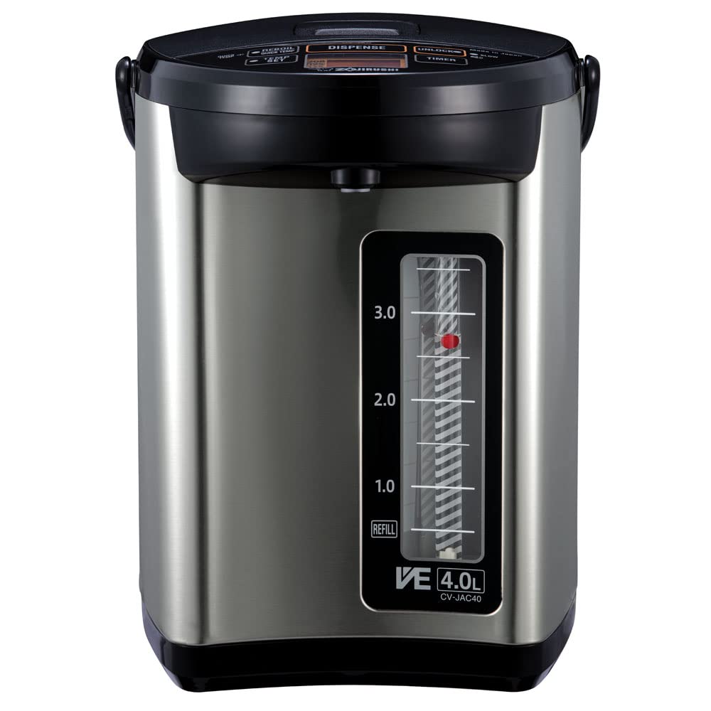 Zojirushi Cv-Jac50Xb 5.0 Liter Ve Hybrid Water Boiler And Warmer (Stainless Black)