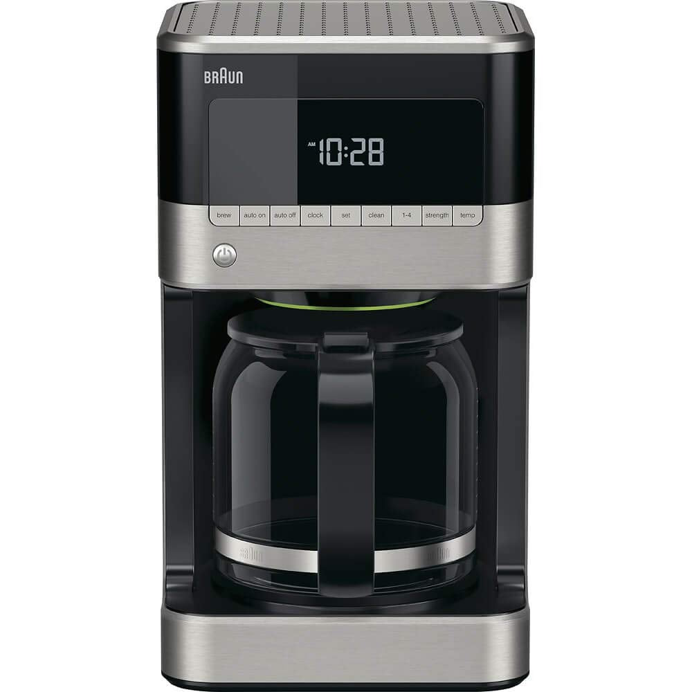 Braun Brew Sense Drip Coffee Maker, 12 Cup, Black
