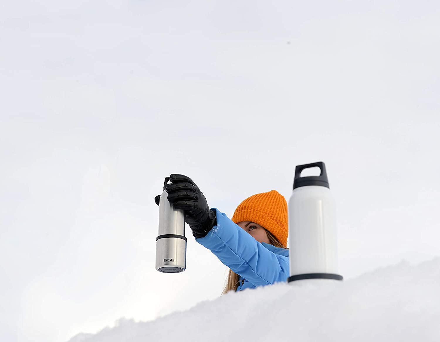 Sigg - Insulated Water Bottle - Thermo Flask Hot & Cold - Leakproof, Bpa Free - 18/8 Stainless Steel - 34Oz