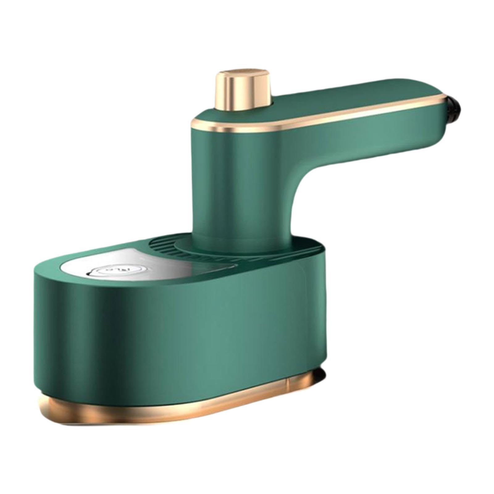 Heavenglow Handheld Steamer Iron Travel Steamer Iron For College Dorm Woolen Cloth Silk Green