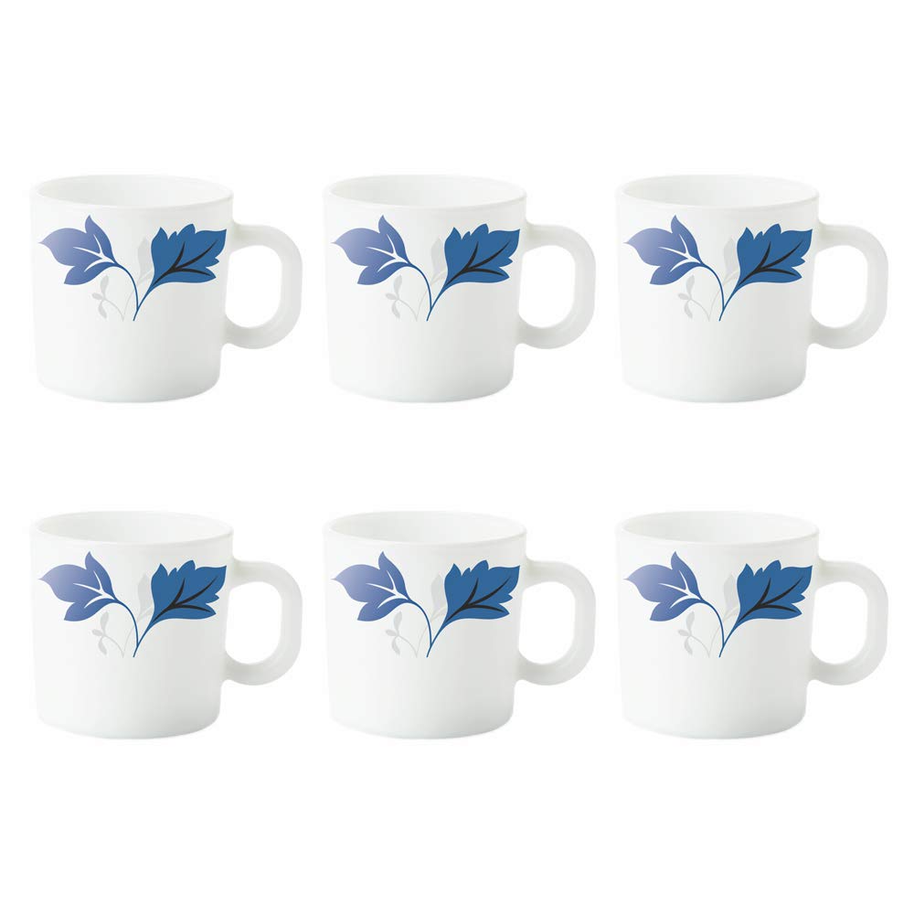 Larah By Borosil Ageria Opalware Coffee Mug 180Ml - Dishwasher And Microwave Safe Tea/Milk Mug | Stylish Hot Drinks Mugs | Ideal
