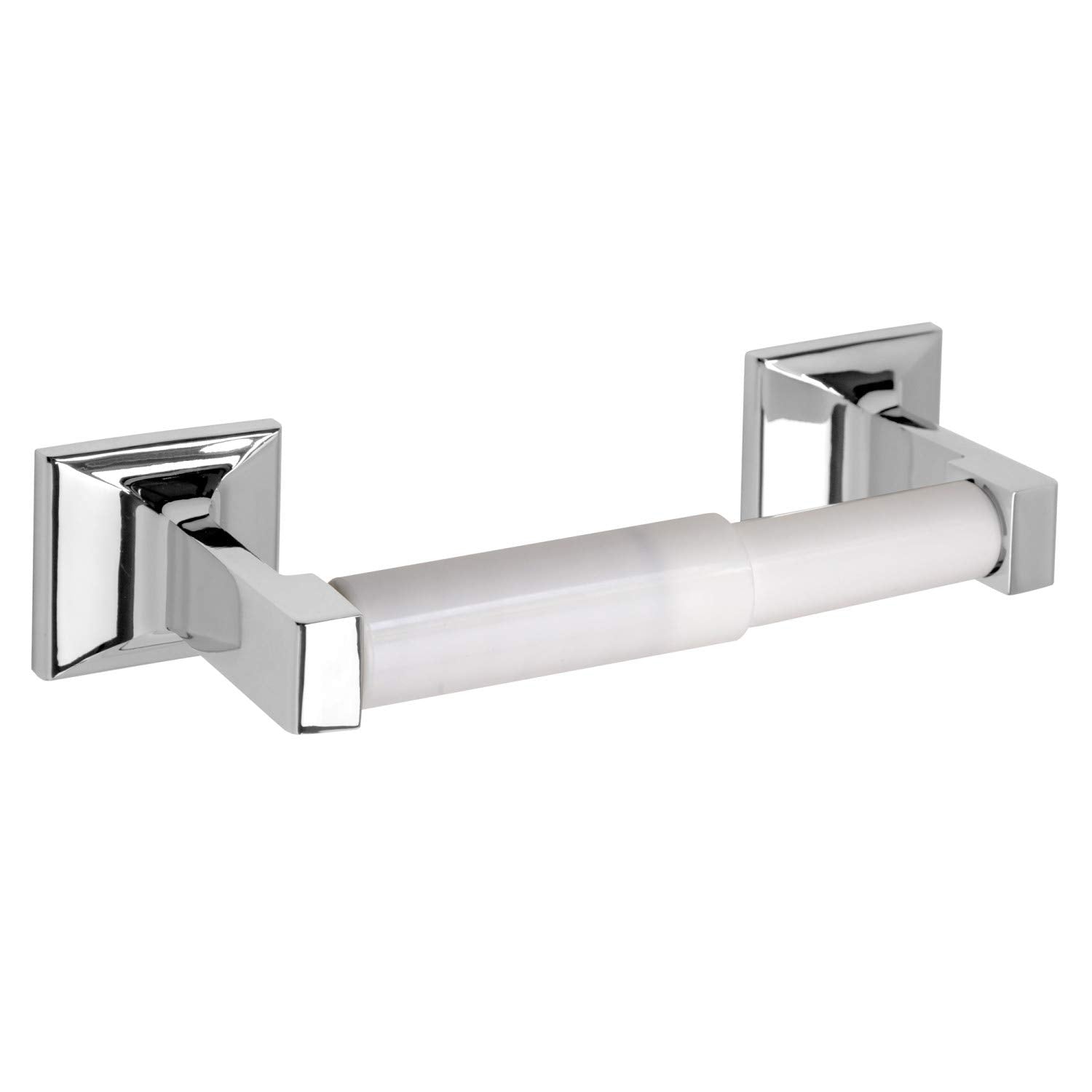 Design House 533042 Millbridge Classic Wall-Mounted Toilet Paper Holder For Bathroom Polished Chrome