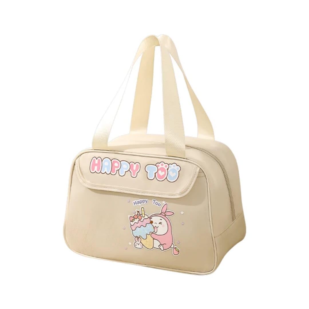 Coolkraft Lunch Box Bag For School Kids, Girls, Boys, Animal 3D Design Bag, Organize Store Hot & Cold Insulated Portable Tiffin 