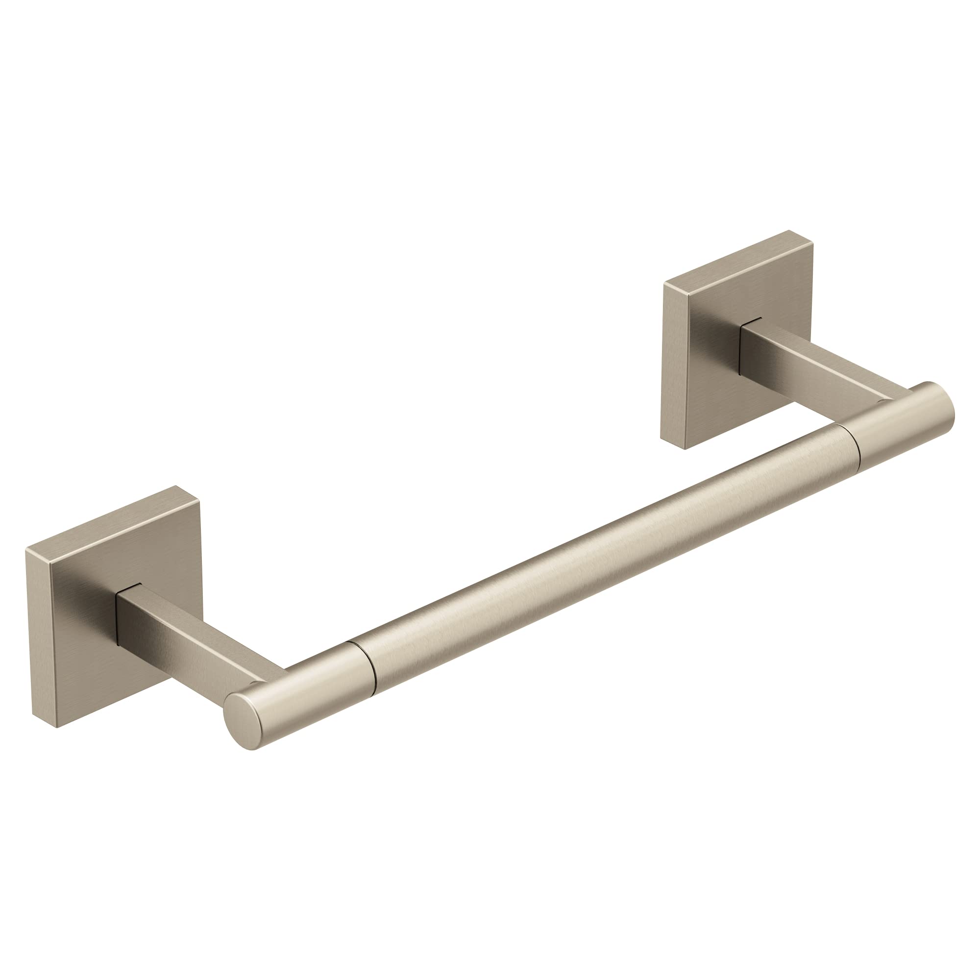 Moen Triva 9'' Brushed Nickel Bathroom Hand -Towel Bar, Bp1886Bn