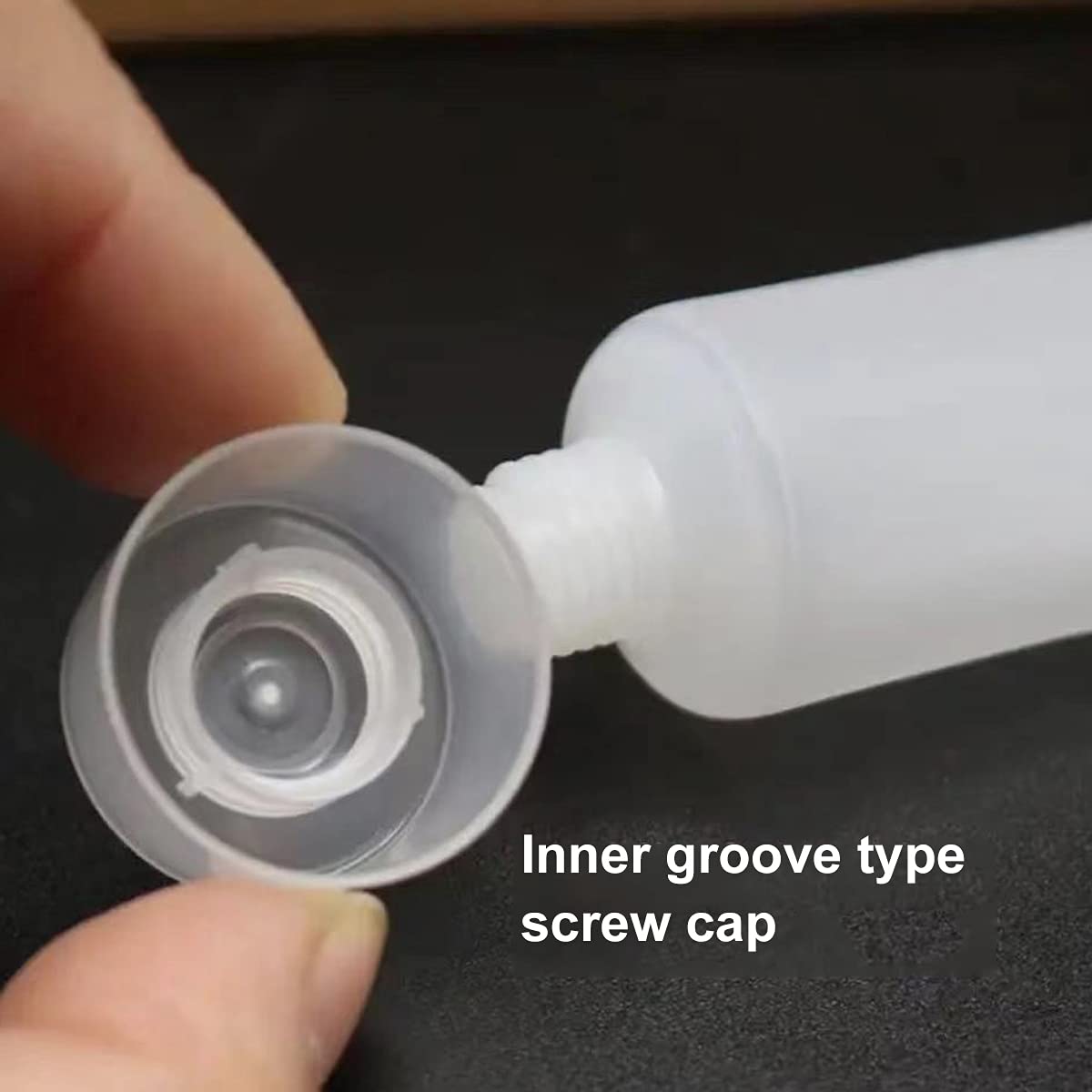 Ewanda Store 5Ml Sample Packing Bottles Jars,50 Pcs Empty Refillable Plastic Tubes Cosmetic Mini Makeup Containers For Body Loti