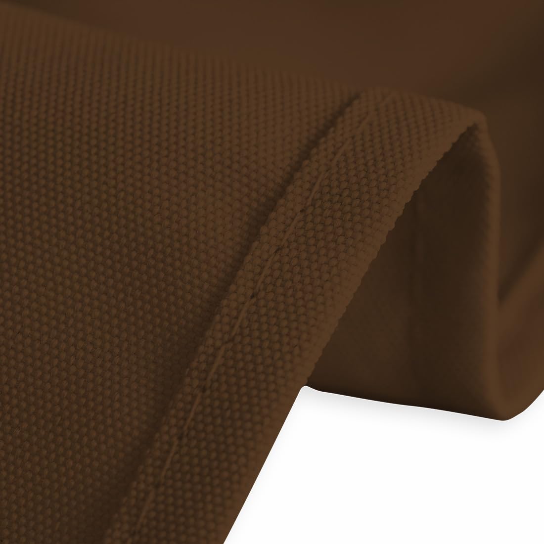 Ltc Linens 2 Pack Chocolate Rectangular Tablecloths 70 X 120 Inch For 6 Or 8 Ft Brown Rectangle Banquet Tables With Half-Drop -