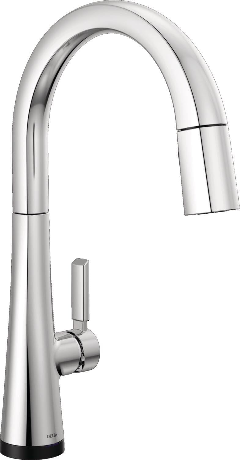 Delta Faucet Monrovia Touch Kitchen Faucet Chrome, Chrome Kitchen Faucets with Pull Down Sprayer, Kitchen Sink Faucet, Faucet fo