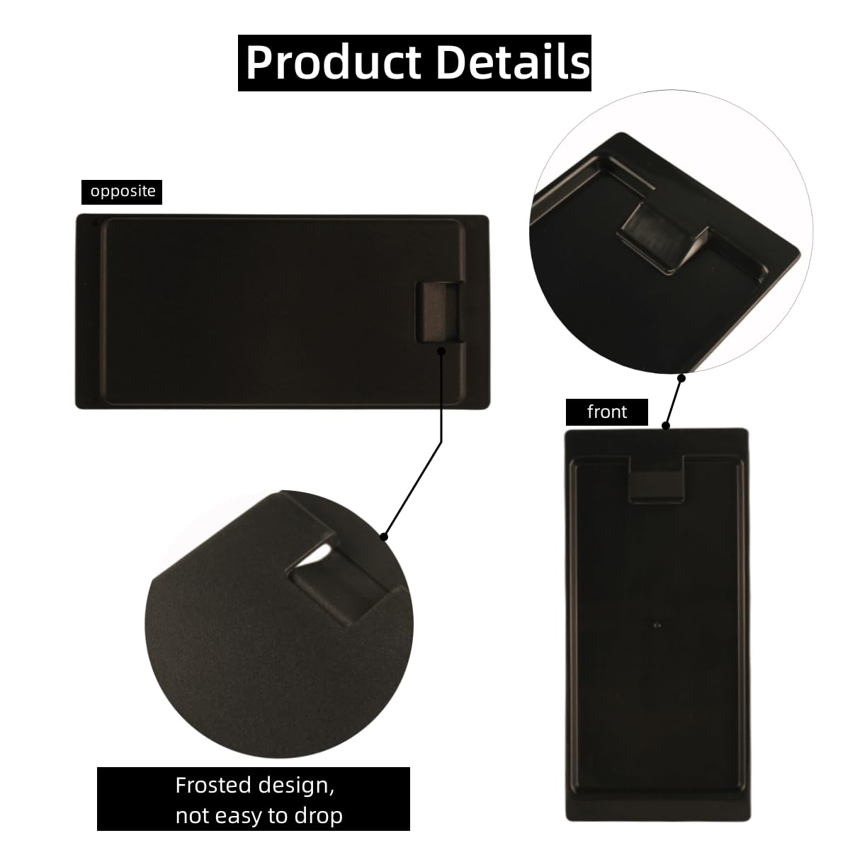 17Pack Black Check Holders, Check Presenters For Restaurants, Guest Check Holder Tip Tray For Bars, Cafes, Hotels, Dining, Resta