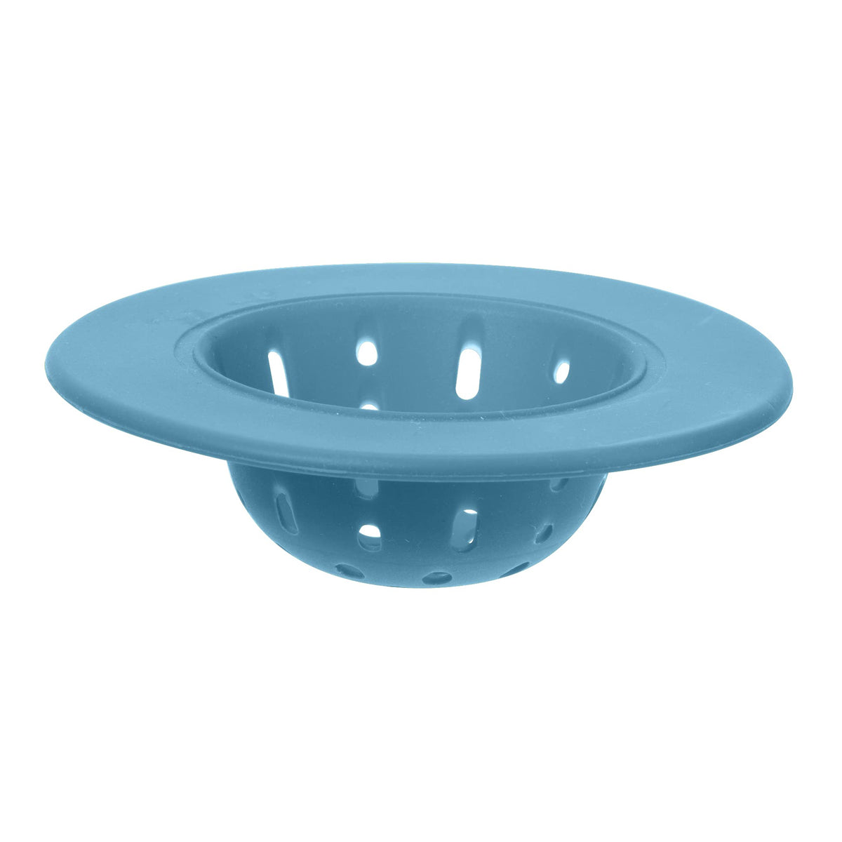 Oggi Silicone Sink Strainer- Great Kitchen Sink Strainer, Sink Drain Strainer, Drain Stopper, Sink Plug, 4.6? Diameter Rim, Turq