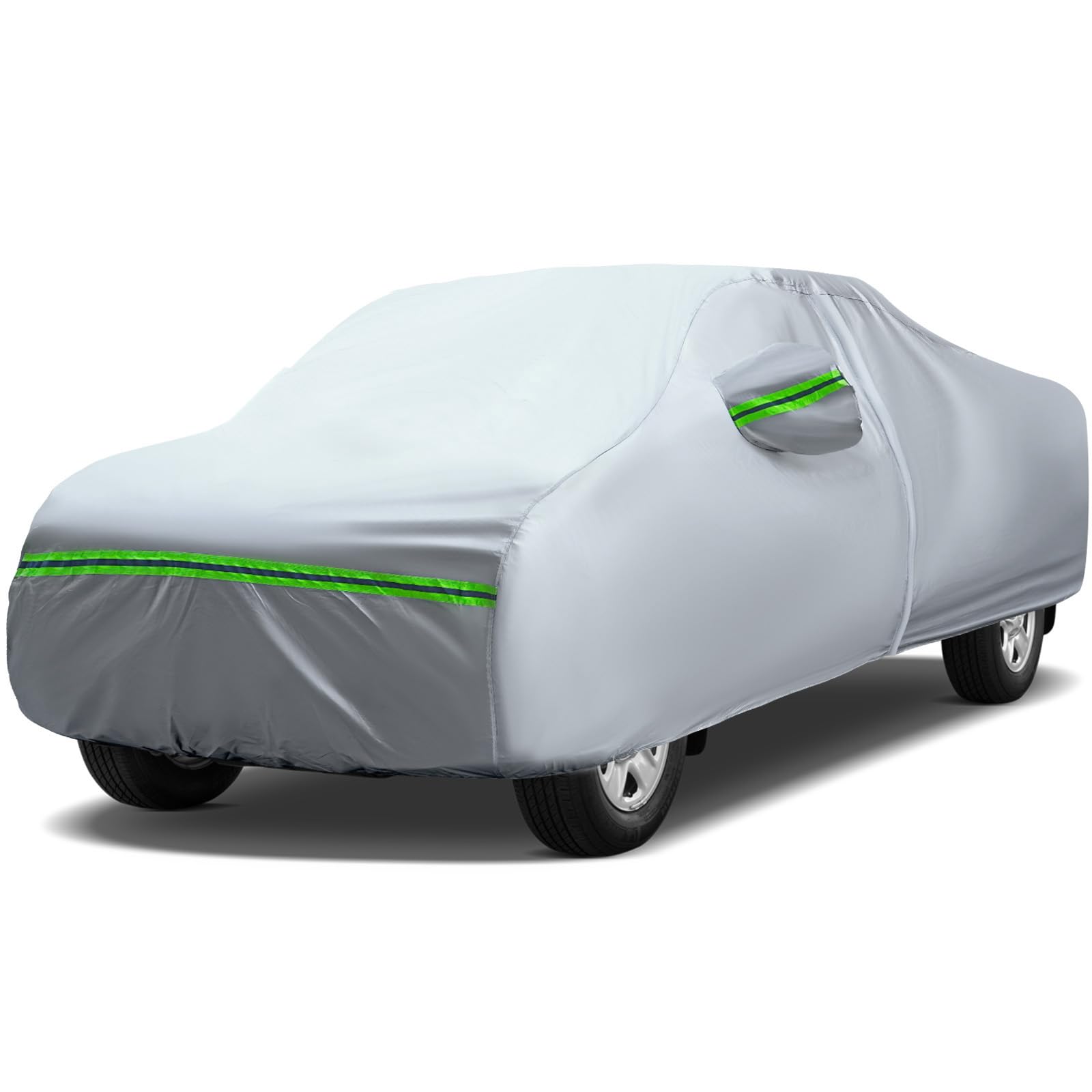 Auqdd 6-Layers Premium Truck Car Cover Waterproof All Weather Weatherproof Uv Sun Protection Snow Dust Storm Resistant Outdoor E