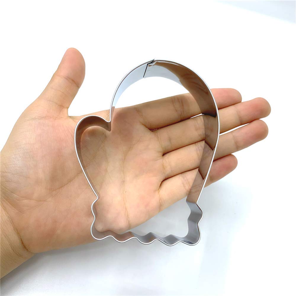 Liliao Christmas Winter Mitten Cookie Cutter - 3.1 X 4 Inches - Stainless Steel