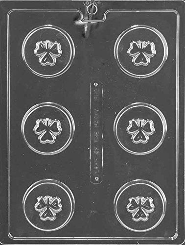 St. Patrick Day Shamrock Cookie Chocolate Candy Mold