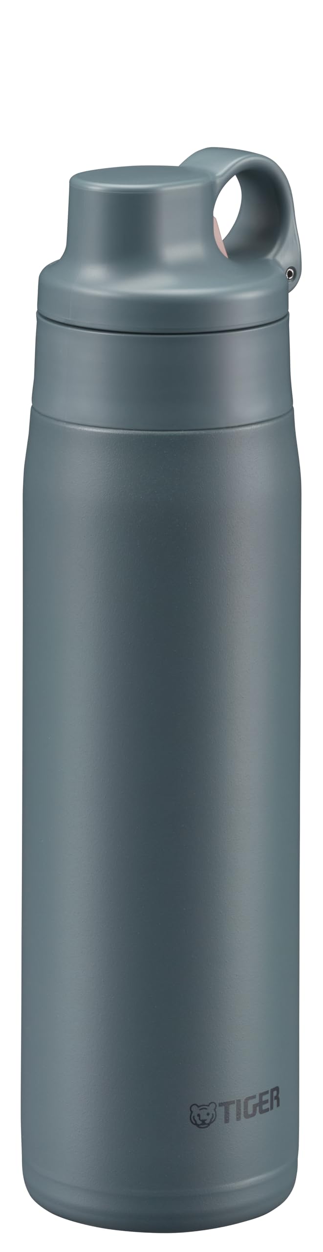 Tiger Corporation Vacuum Insulated Bottle with Stainless-steel Straw, 25oz (750ml),MTS-W075AF, Fog Blue