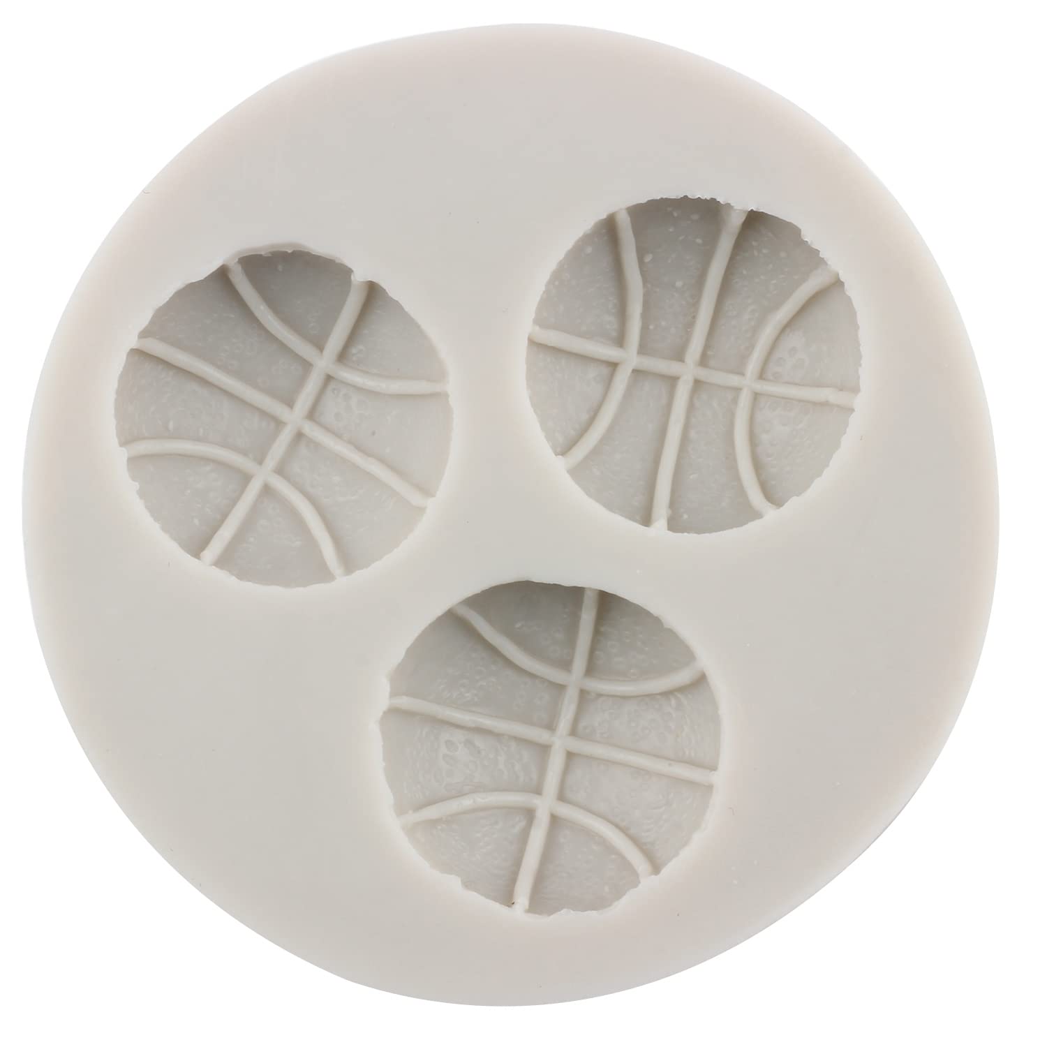 Sijiangmold Baseball Fondant Mold Football Basketball Softball Silicone Mold For Cake Decorating Cupcake Topper Polymer Clay Can