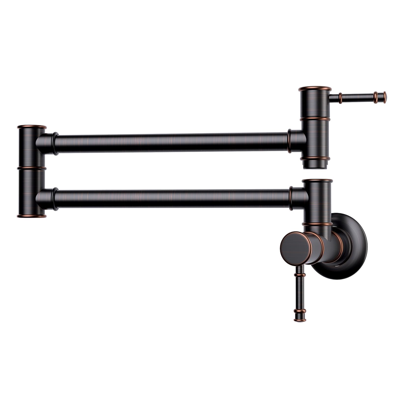 Pot Filler Faucet, Wall Mount Stove Faucet For Kitchen Sink, Brass Kitchen Pot Faucet Over Stove, Pot Filler Folding Faucet With