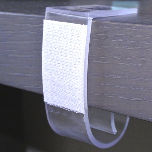 Navadeal Table Skirting Clips Tablecloth Clips For Table 1 1/2'' - 2'' With Hook | Pack Of 24 | Great For Wedding Home Meeting P