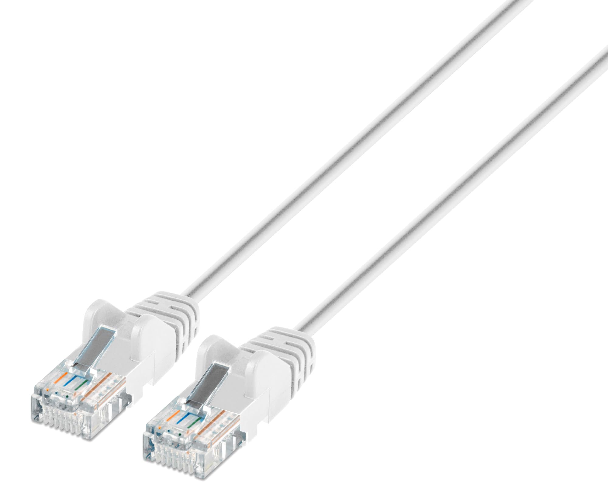 Cat6 U/Utp Slim Network Patch Cable, 10 Ft., White