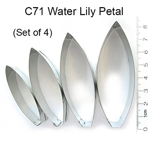 Water Lily Petal Cutter Set By Wsa
