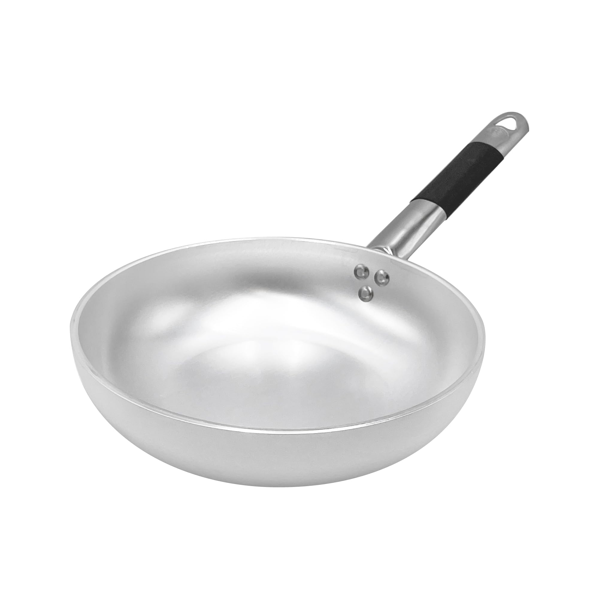 Pentole Agnelli Aluminium Blower Frying Pan 5 Mm Thick With Cool Handle, Diameter 24 Cm