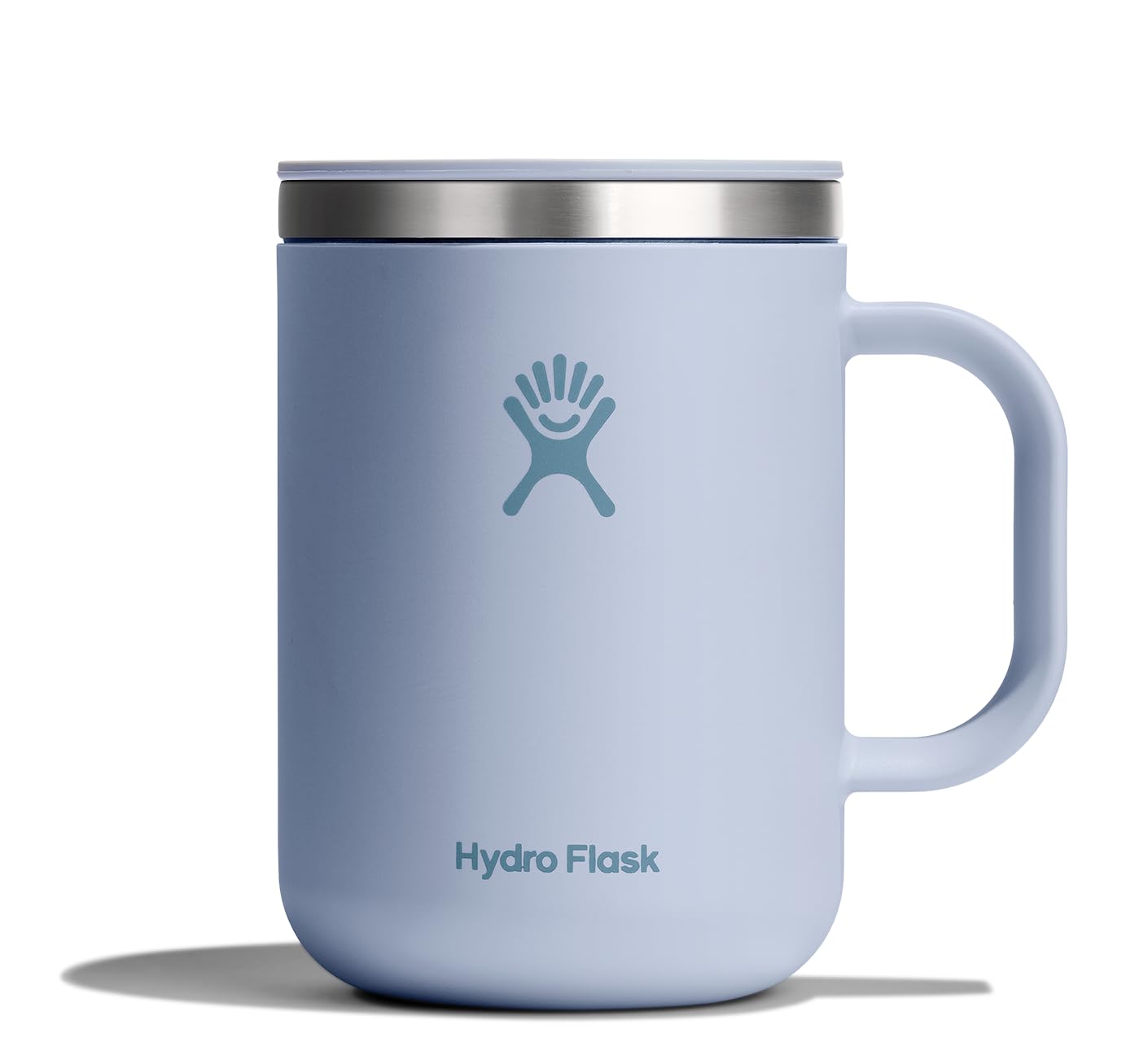 Hydro Flask Coffee Mug - Insulated Stainless Steel, Non Spill, Leak Resistant Travel Mug 24 Oz Surf Blue