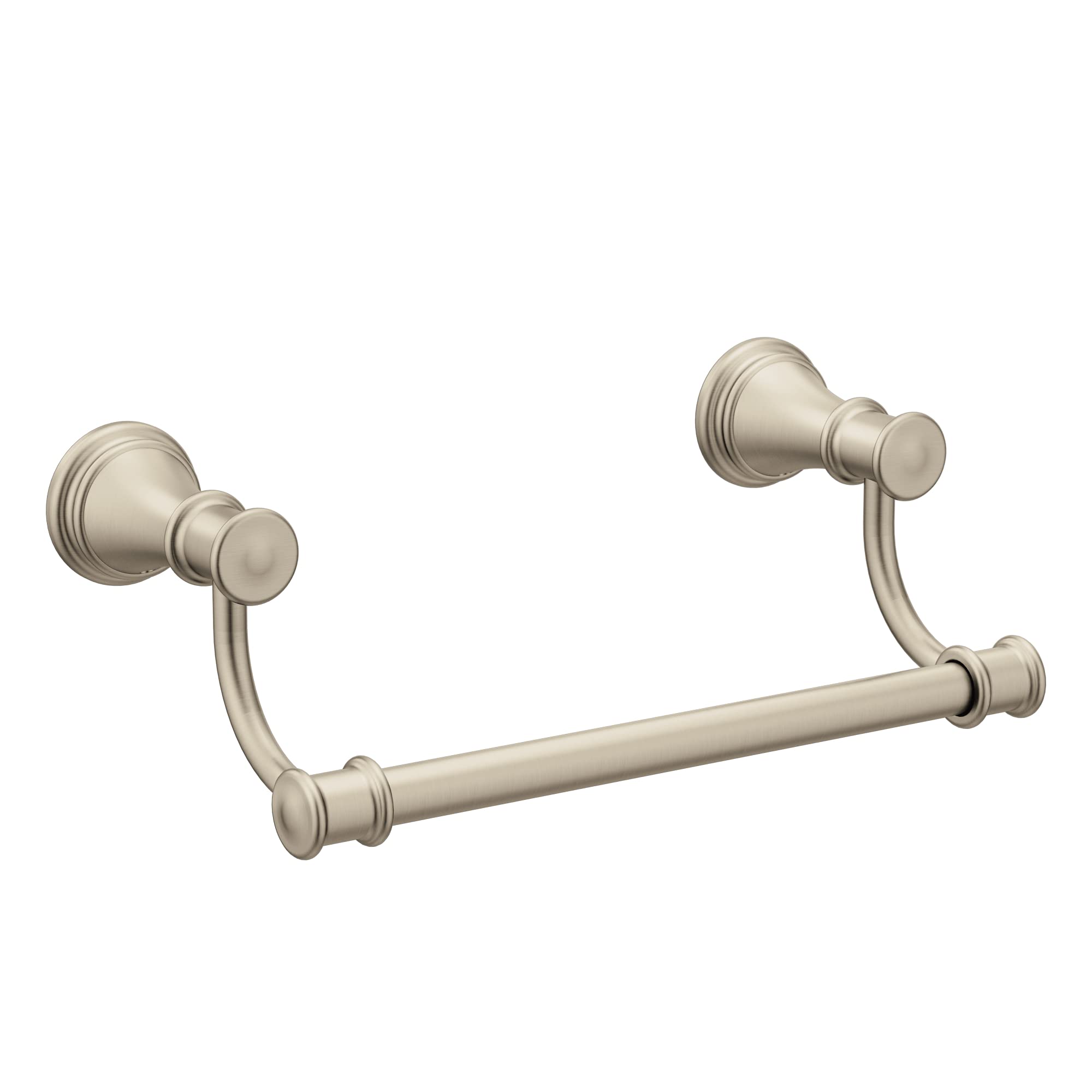 Moen Belfield Brushed Nickel 9-Inch Bathroom Hand -Towel Bar, Yb6486Bn