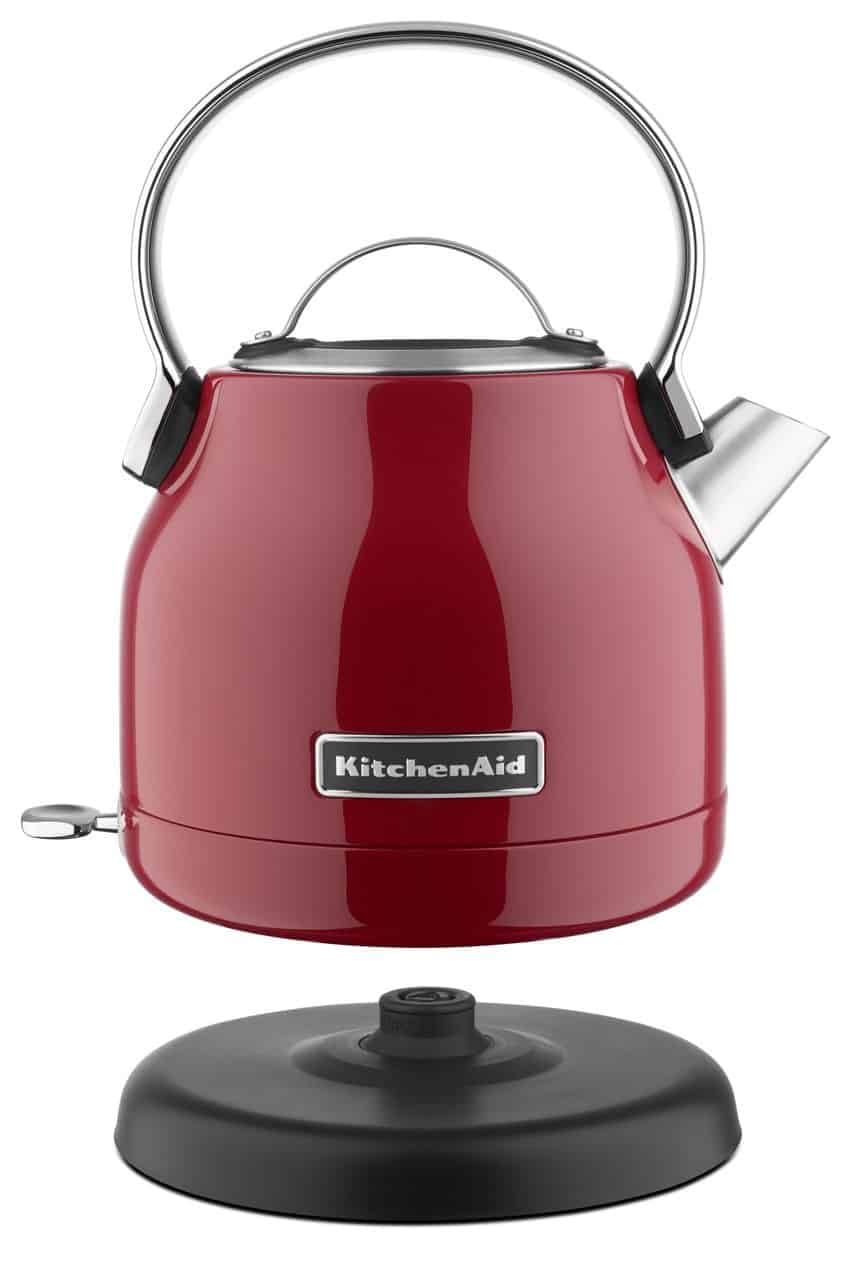 Kitchenaid Kek1222Er 1.25-Liter Electric Kettle - Empire Red,Small