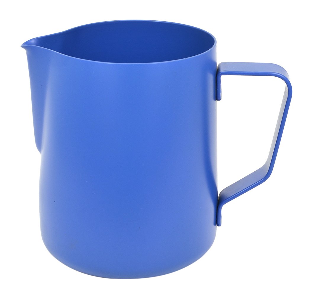 Rhino Coffee Gear Milk Pitcher, 20Oz/600Ml, Blue