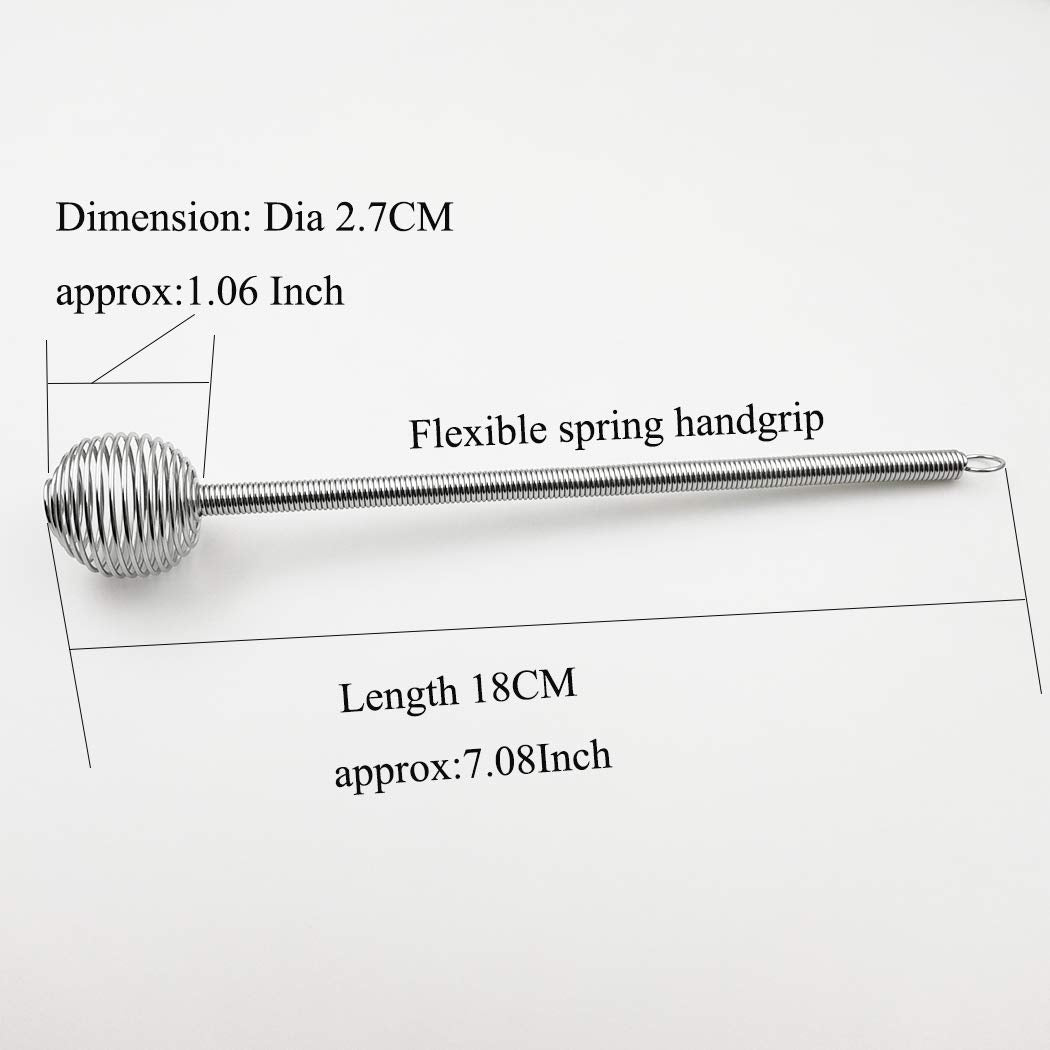 Isavage Honey Dipper Spoon Stirring Bar Swizzle Stick 18/8 Stainless Steel, Set Of 2-Ym417