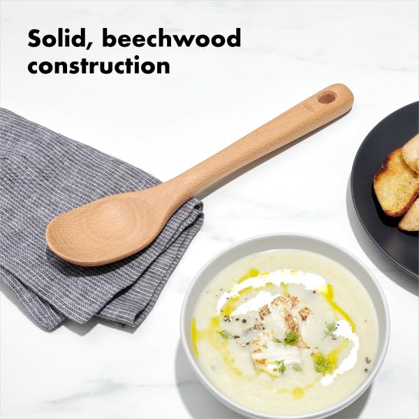 Oxo Good Grips Large Wooden Spoon, Beech