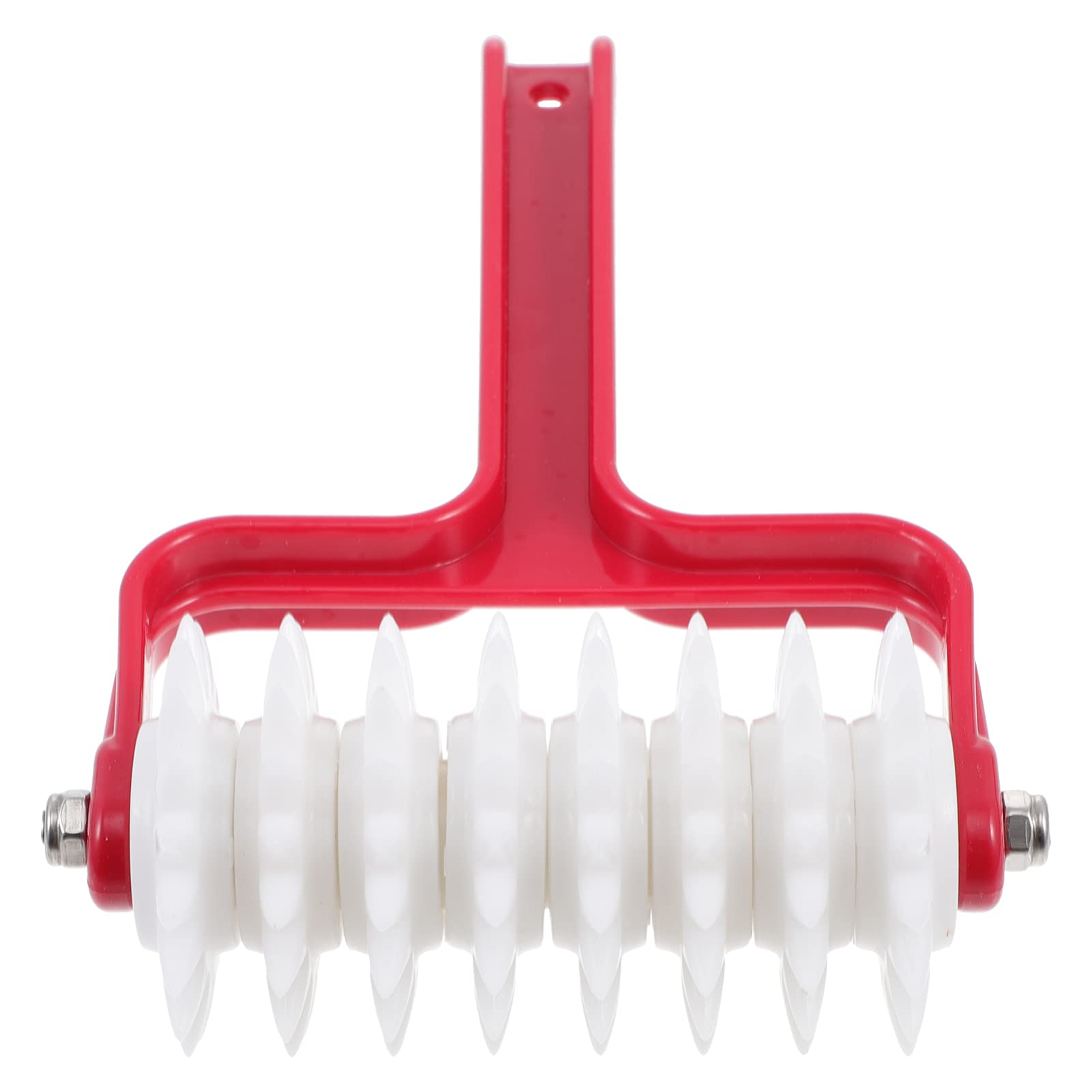 Hemoton Pizza Dough Roller Pizza Crust Roller Dough Docker Baking Tools Handle Roller Docker For Pizza Cookie Cake Pie Pastry Br