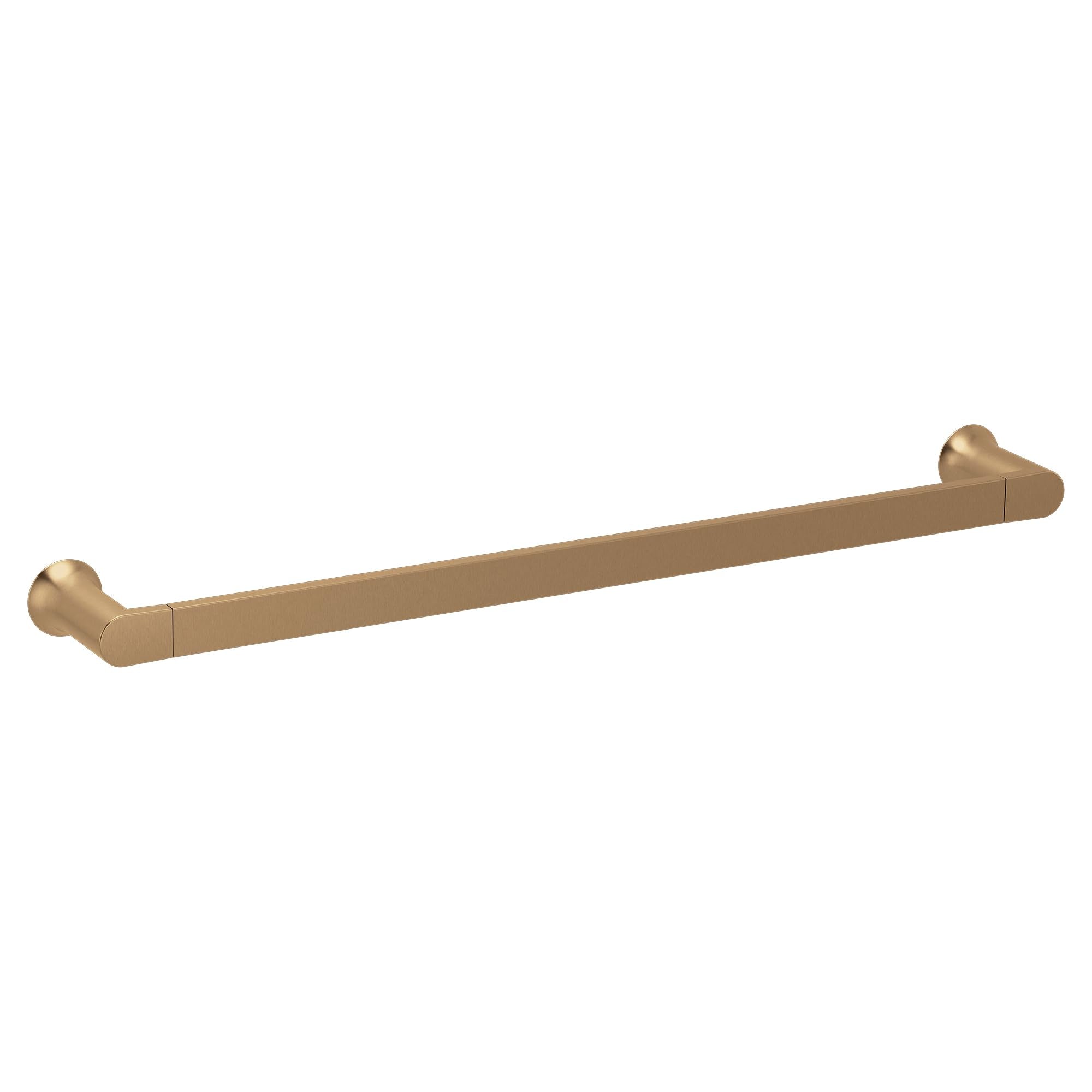 Moen Genta LX Modern Single Kitchen or Bathroom Towel Bar, 24-Inch, Bronzed Gold, BH3824BZG