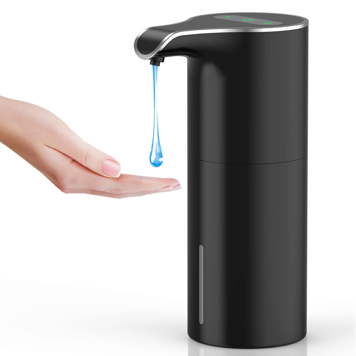 Yikhom Automatic Liquid Soap Dispenser, Touchless, 5 Level Adjustable Sensor Electric Dish Soap Dispenser, 15.37 Oz/450Ml Hand S