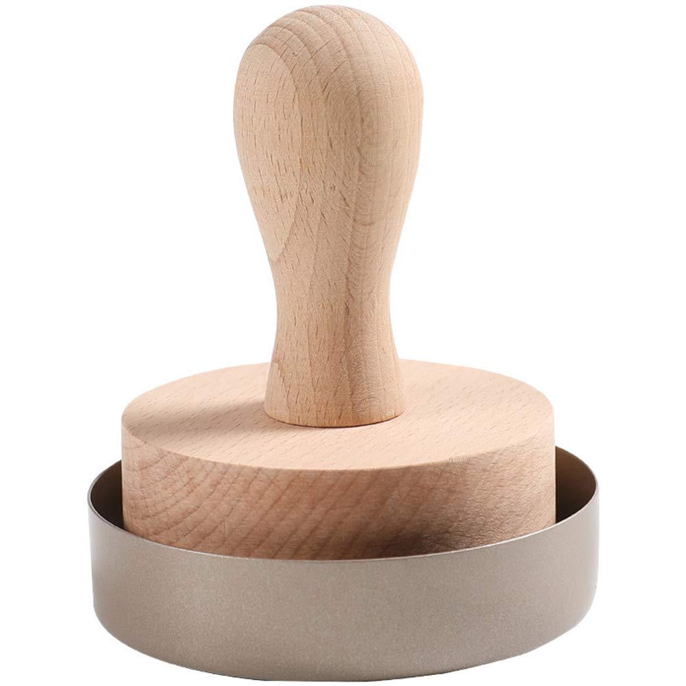lasenersm 1 Set Egg Tart Tool Tart Press Tool Wooden Tart Tamper Wooden Pastry Pusher Wooden Pastry Egg Tart Pusher Mini Pie Des
